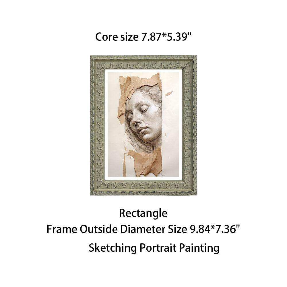 Vintage Decorative Paintings,Solid Wood Art Frames,HomeGalleryDecor #P2 3