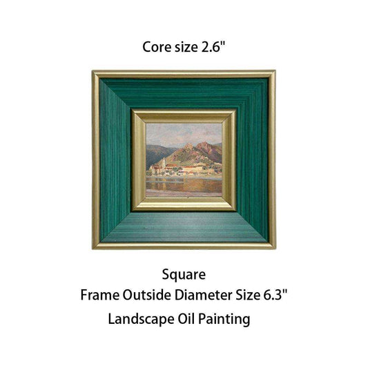 Vintage Decorative Paintings,Solid Wood Art Frames,HomeGalleryDecor #P3 1