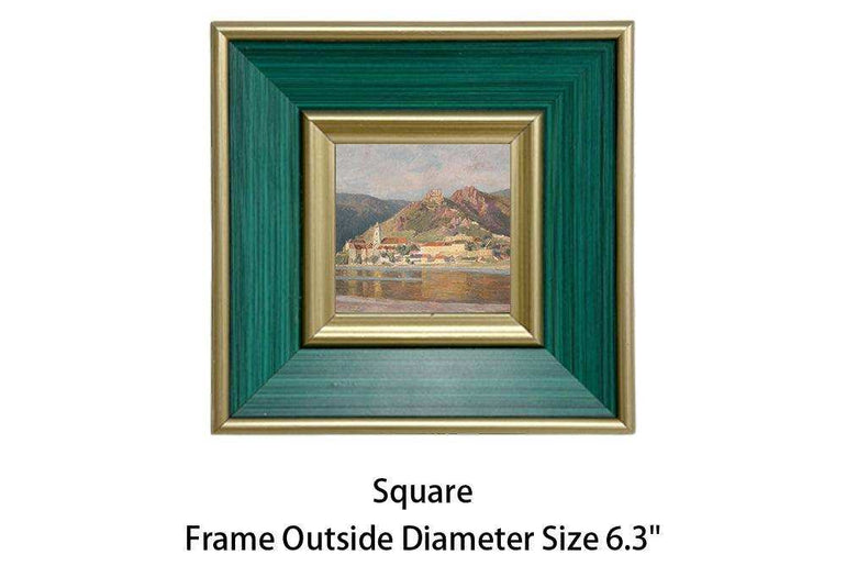 Vintage Decorative Paintings,Solid Wood Art Frames,HomeGalleryDecor #P3 1