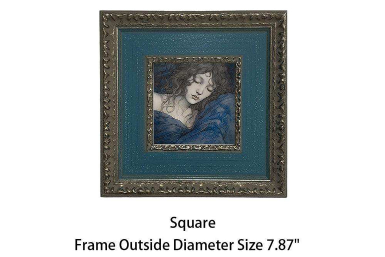 Vintage Decorative Paintings,Solid Wood Art Frames,HomeGalleryDecor #P2 4