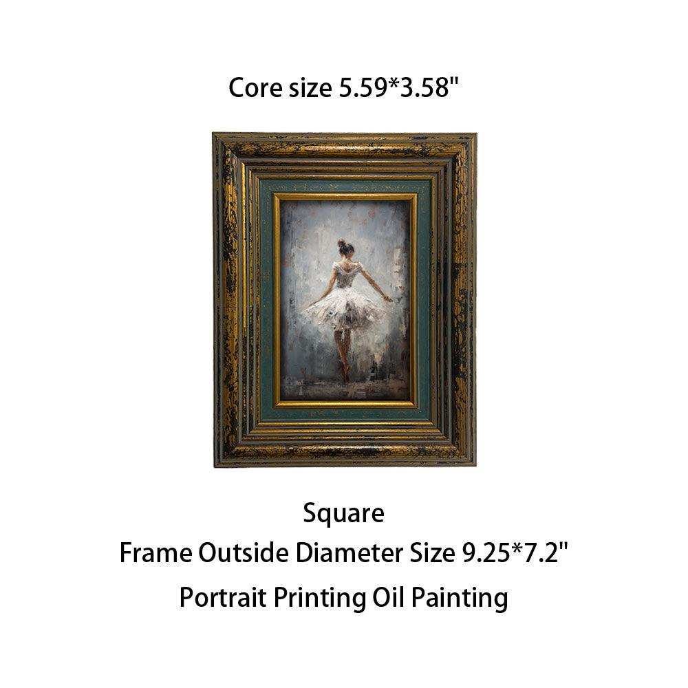 Vintage Decorative Paintings,Solid Wood Art Frames,HomeGalleryDecor #P4 5