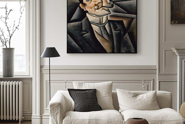 Cubism,Wall Art,Canvas Print,Framed,Home Decor CC 7 - ParfaiteArt