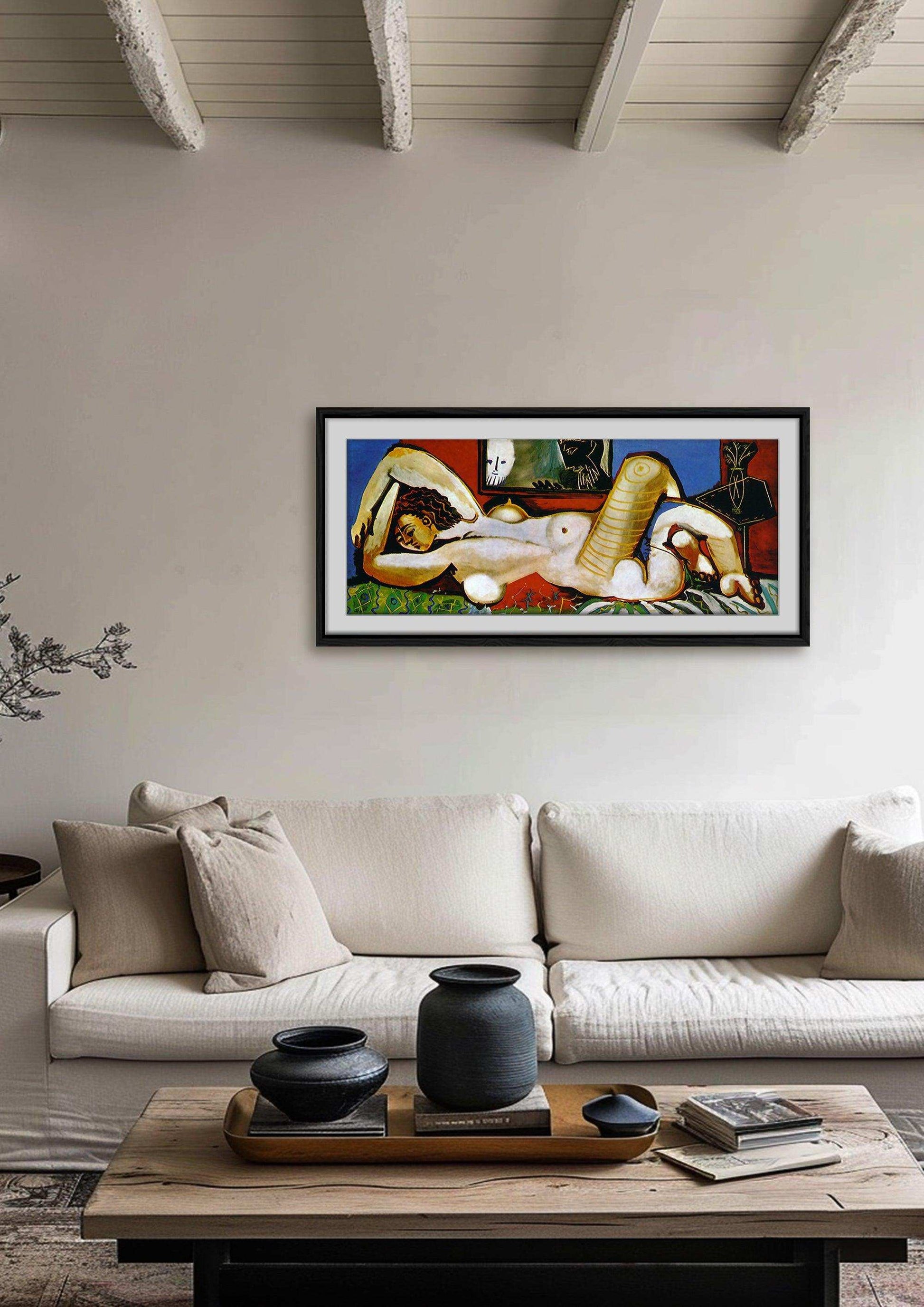 Cubism,Wall Art,Canvas Print,Framed,Home Decor CC 2 - ParfaiteArt