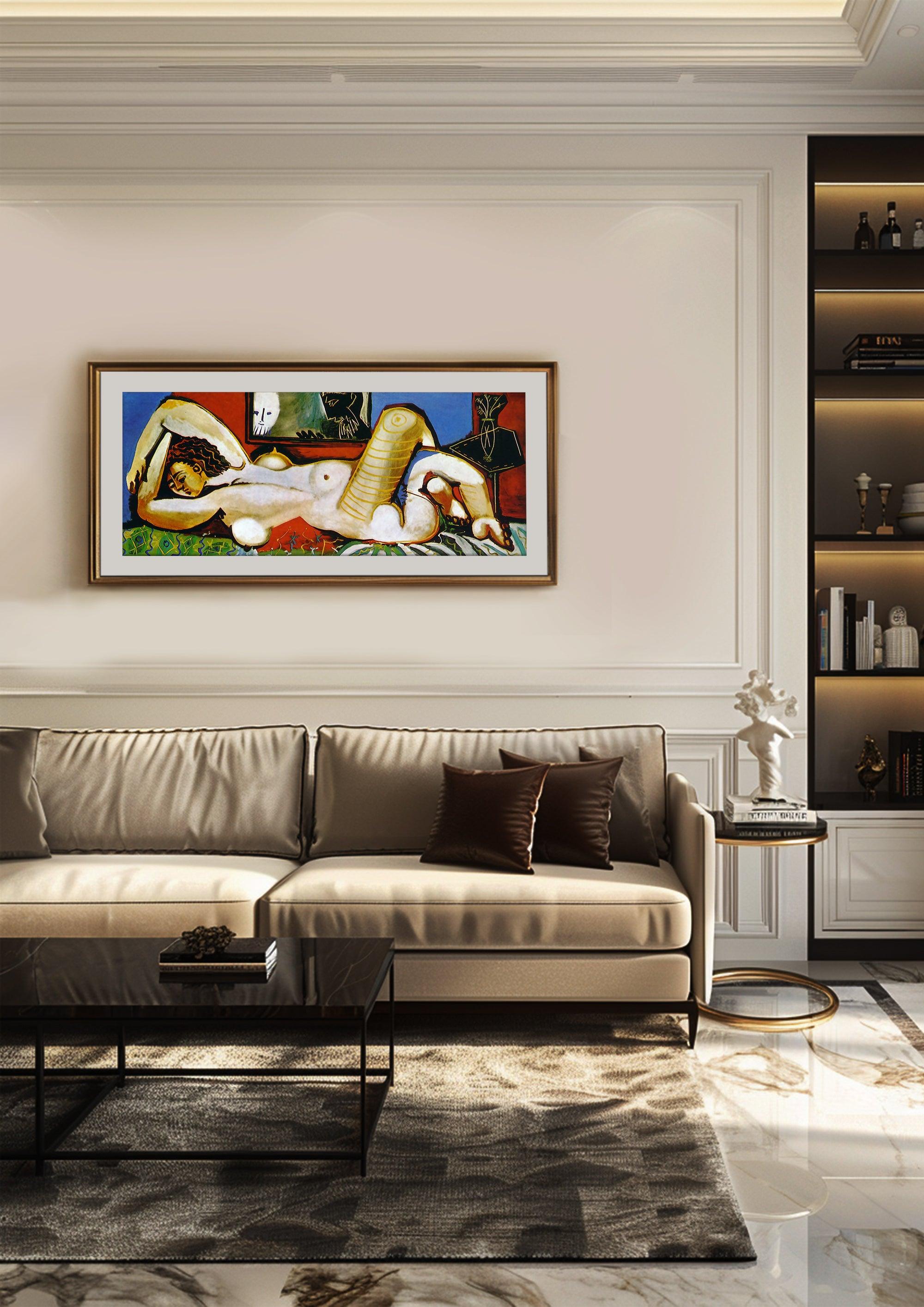 Cubism,Wall Art,Canvas Print,Framed,Home Decor CC 2 - ParfaiteArt