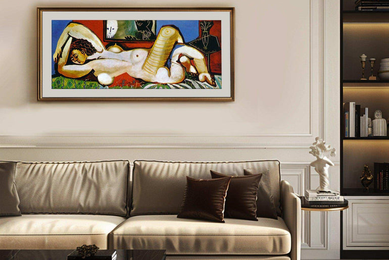 Cubism,Wall Art,Canvas Print,Framed,Home Decor CC 2 - ParfaiteArt