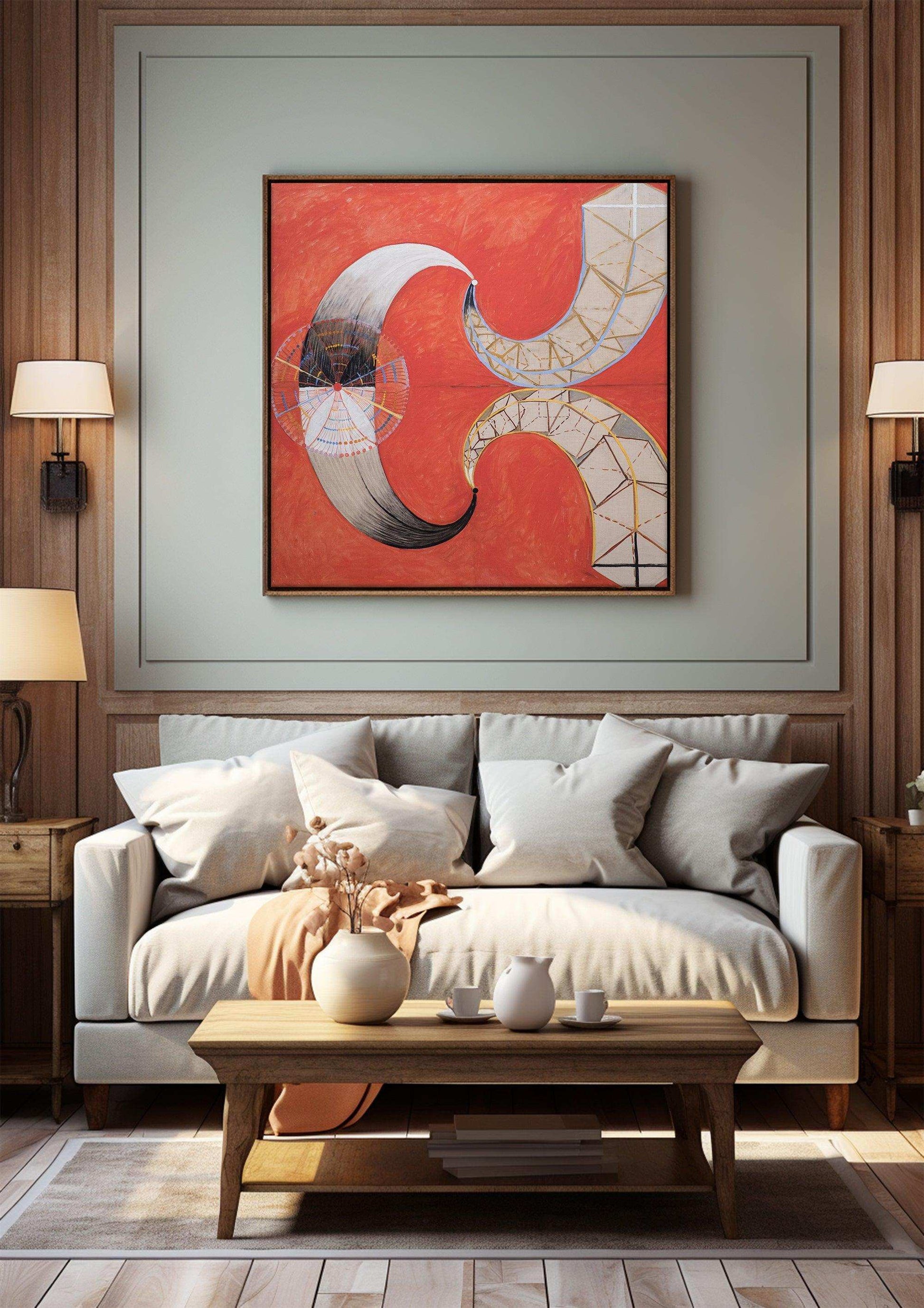 Cubism,Wall Art,Canvas Print,Framed,Home Decor CC 5 - ParfaiteArt