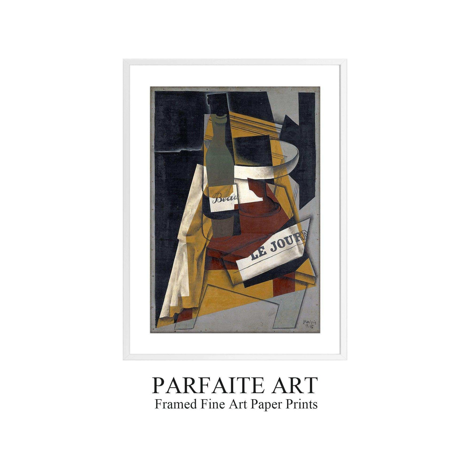 Cubism,Wall Art,Canvas Print,Framed,Home Decor CC 4 - ParfaiteArt