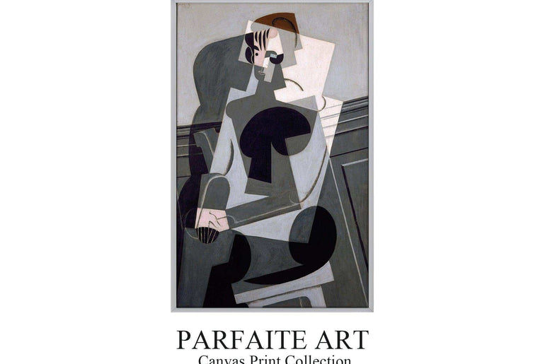 Cubism,Wall Art,Canvas Print,Framed,Home Decor CC 8 - ParfaiteArt