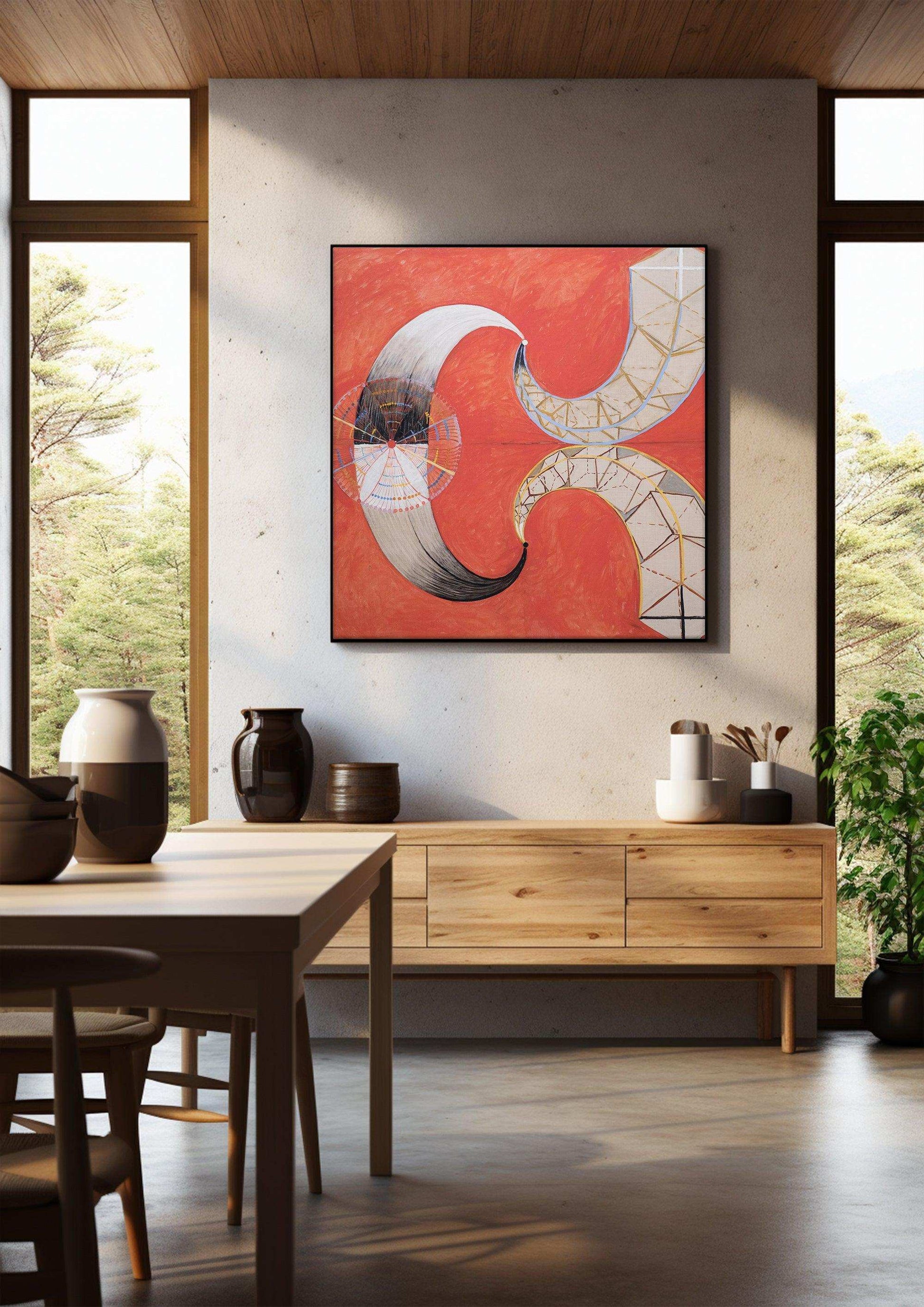 Cubism,Wall Art,Canvas Print,Framed,Home Decor CC 5 - ParfaiteArt