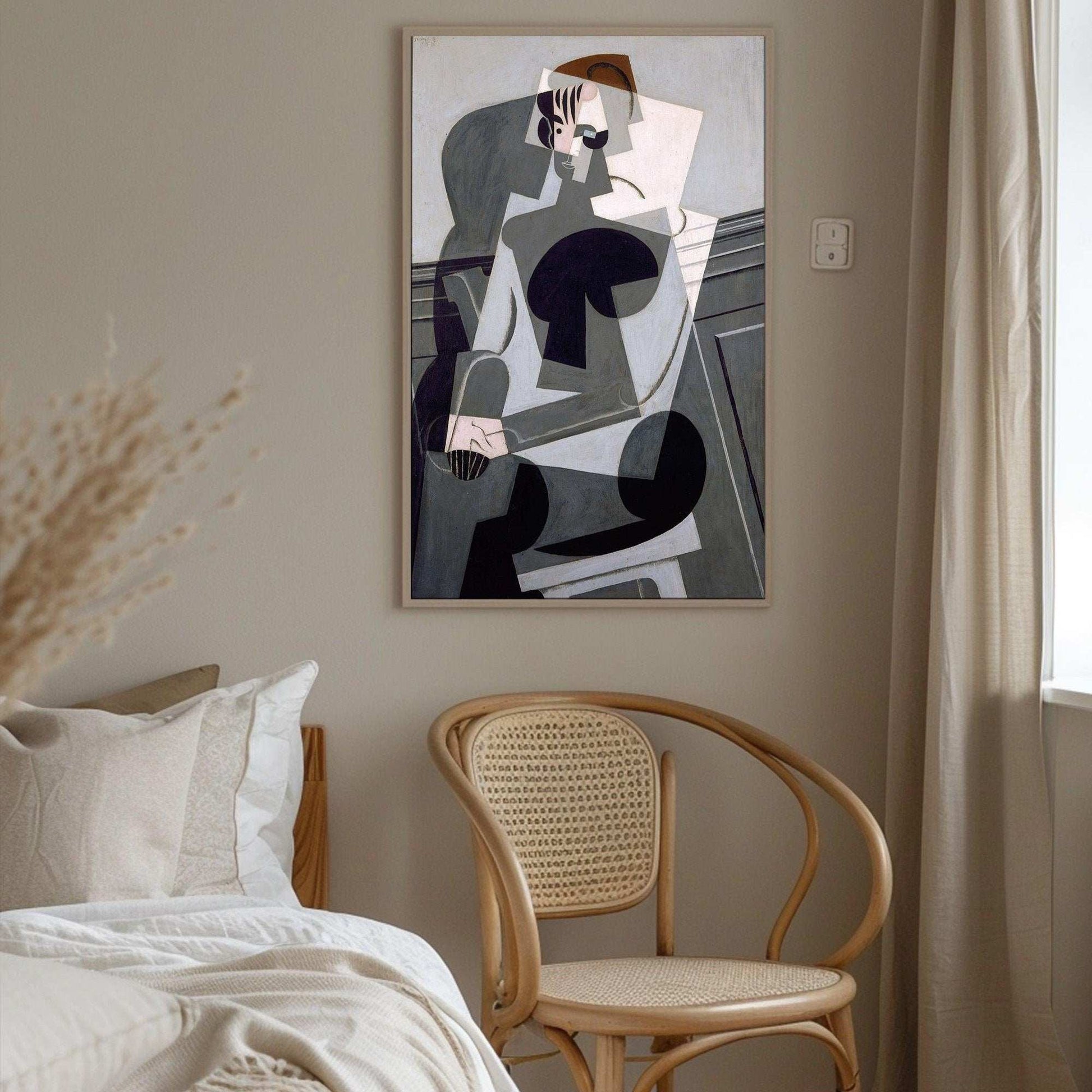 Cubism,Wall Art,Canvas Print,Framed,Home Decor CC 8 - ParfaiteArt