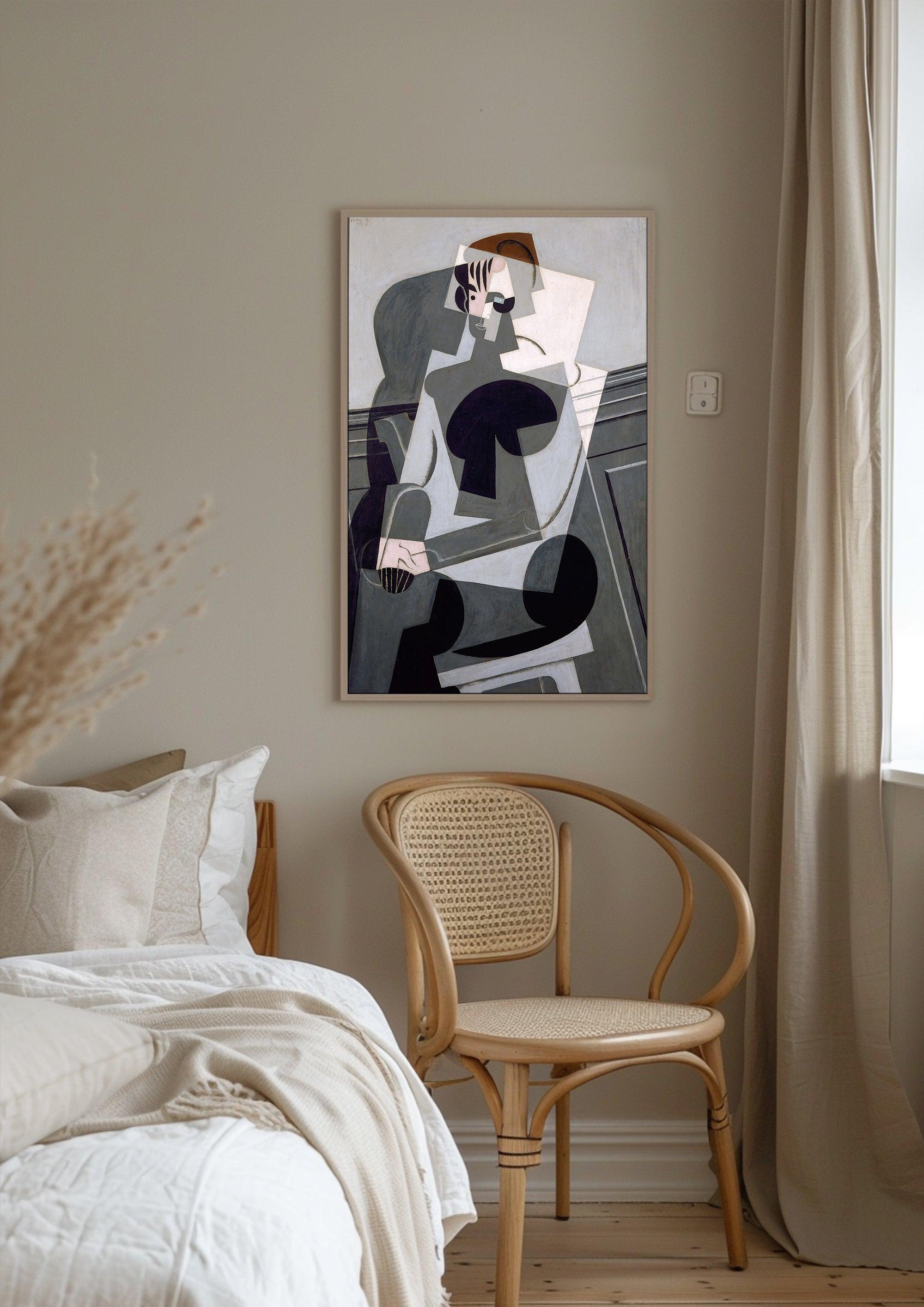 Cubism,Wall Art,Canvas Print,Framed,Home Decor CC 8 - ParfaiteArt
