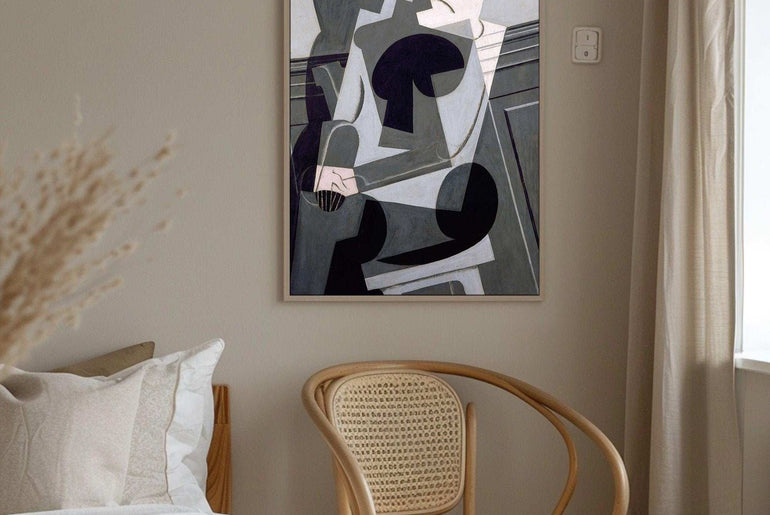 Cubism,Wall Art,Canvas Print,Framed,Home Decor CC 8 - ParfaiteArt