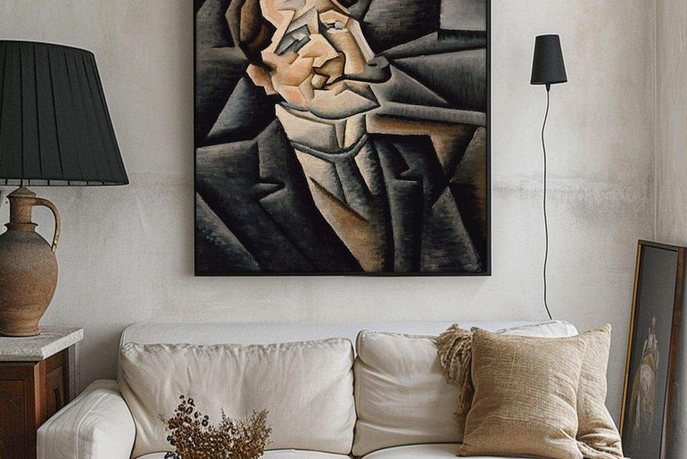 Cubism,Wall Art,Canvas Print,Framed,Home Decor CC 7 - ParfaiteArt