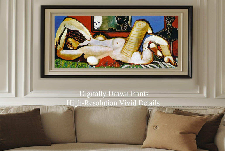 Cubism,Wall Art,Canvas Print,Framed,Home Decor CC 2 - ParfaiteArt