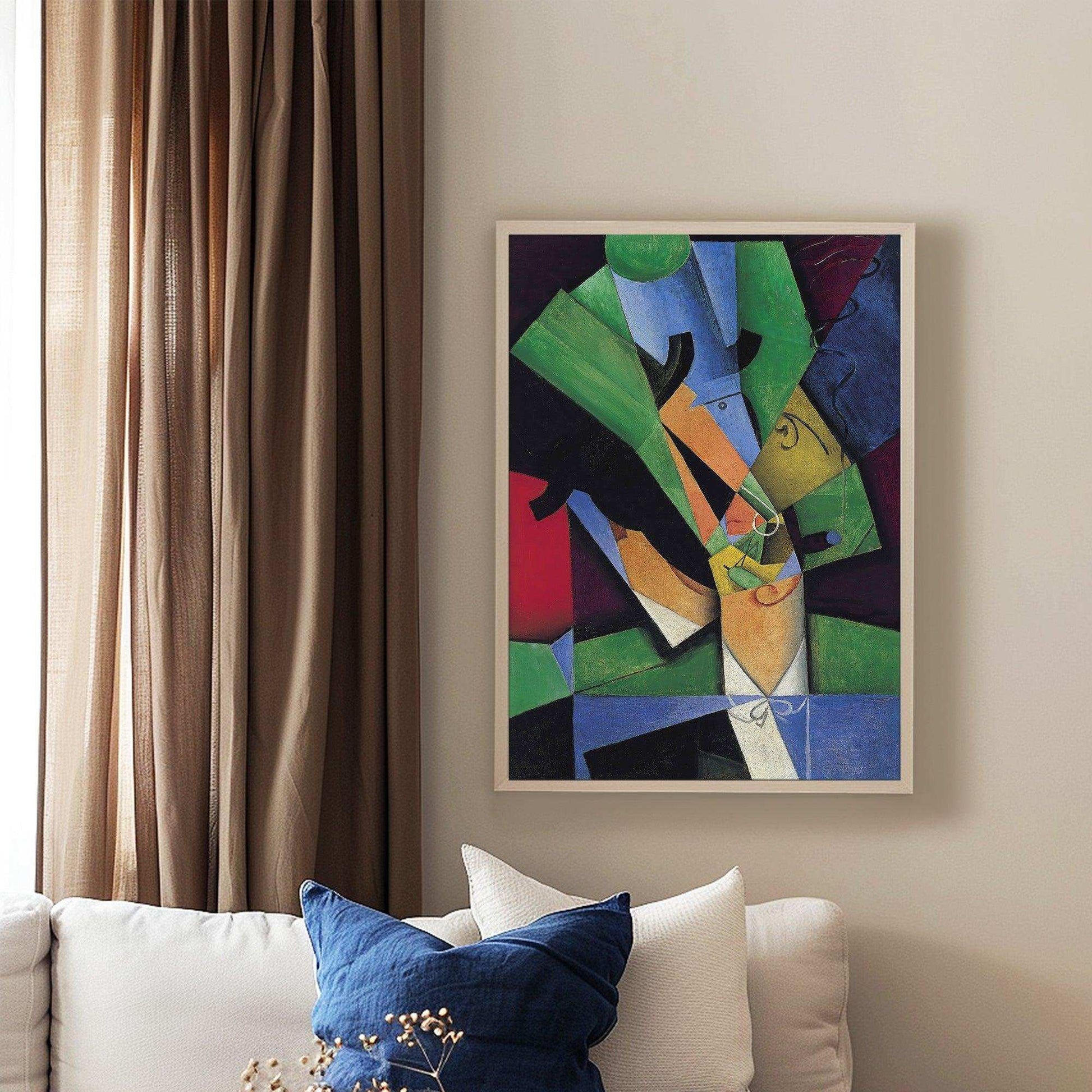 Cubism,Wall Art,Canvas Print,Framed,Home Decor CC 9 - ParfaiteArt