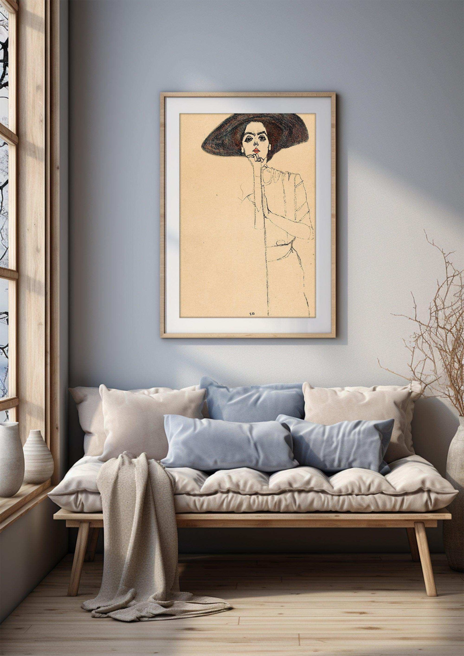 Unrivaled Sketch Prints on Framed Fine Art Paper - Vintage-Inspired, High-Quality Giclée Art #P9