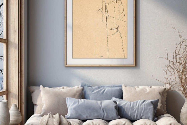 Unrivaled Sketch Prints on Framed Fine Art Paper - Vintage-Inspired, High-Quality Giclée Art #P9