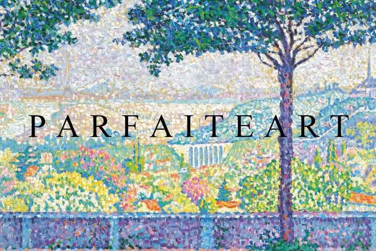 Pointillism Wall Art,Canvas Print PC 15 - ParfaiteArt