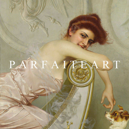 Romanticism,Wall Art,Canvas Print,Framed RC 14 - ParfaiteArt