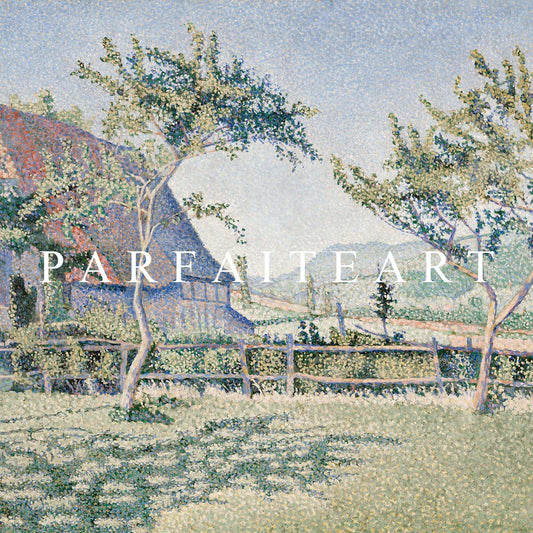 Pointillism Wall Art,Canvas Print PC 10 - ParfaiteArt