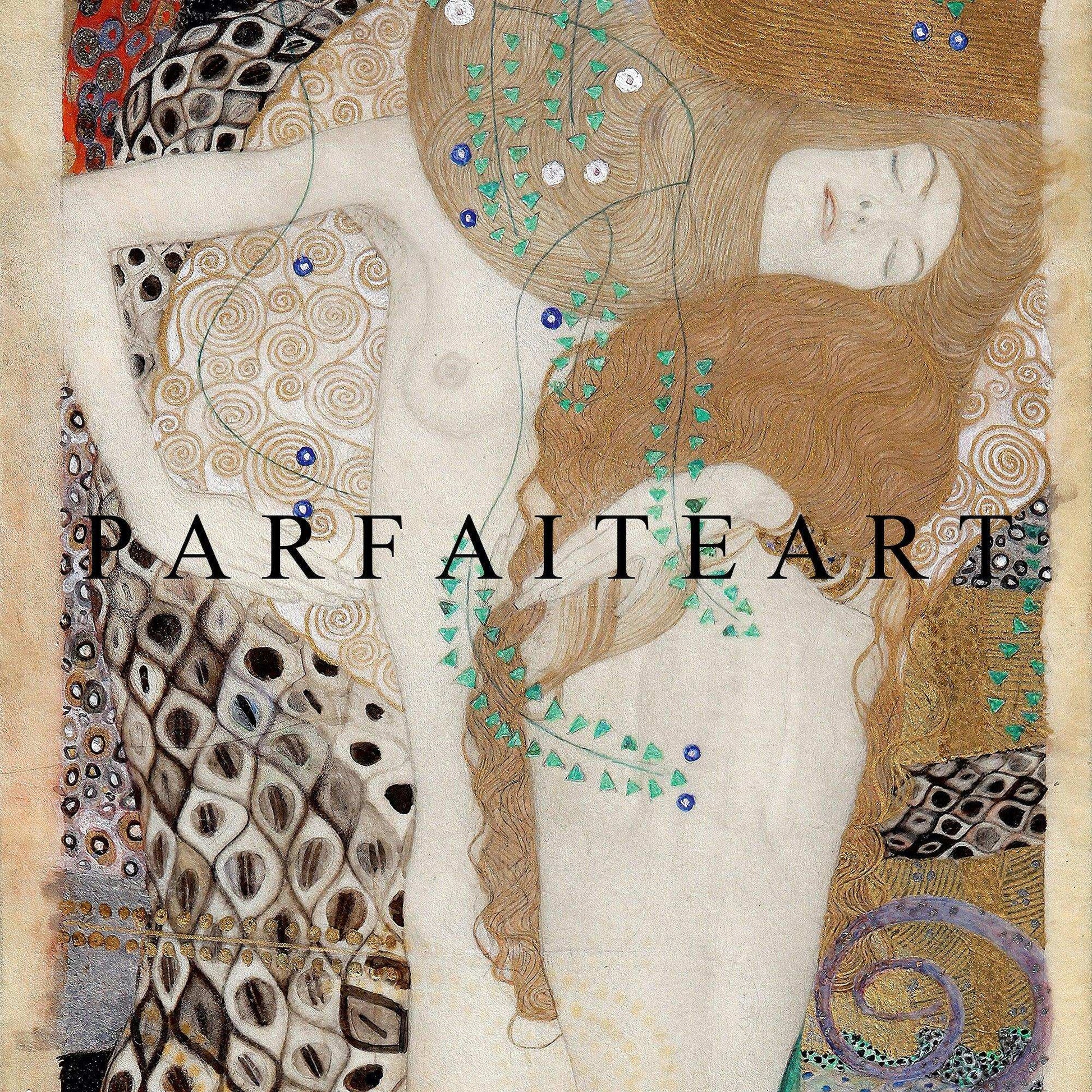 Symbolism,Klimt,Wall Art,Frame Fine Art Paper Print SF 2 - ParfaiteArt