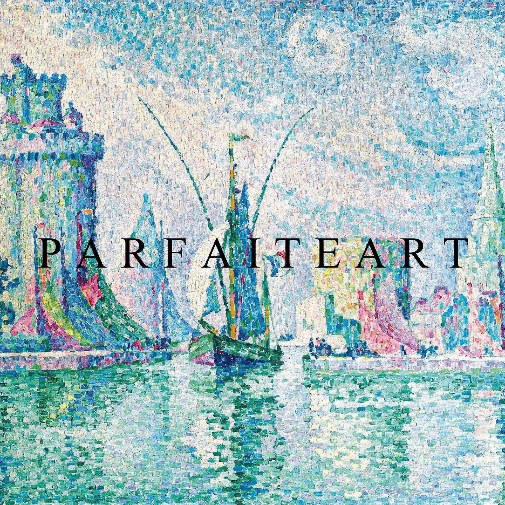 Pointillism Wall Art,Canvas Print PC 11 - ParfaiteArt