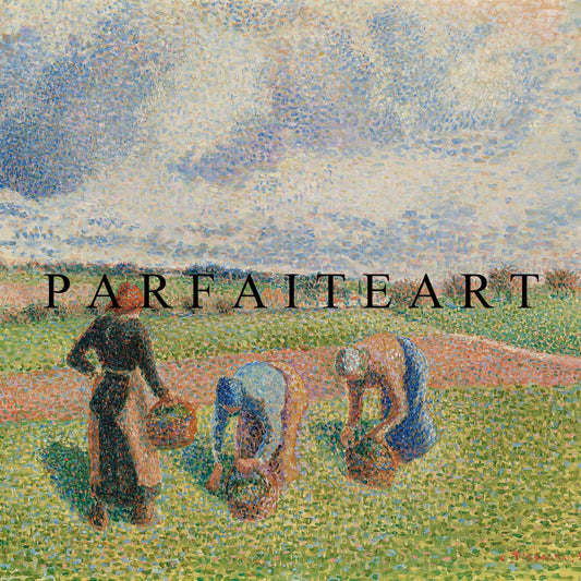 Pointillism Wall Art,Canvas Print PC 1 - ParfaiteArt