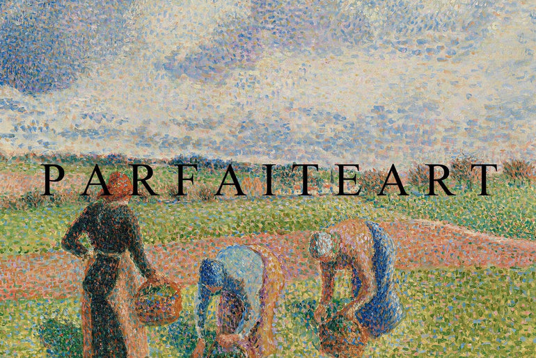 Pointillism Wall Art,Canvas Print PC 1 - ParfaiteArt