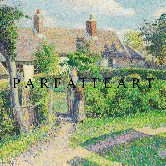 Pointillism Wall Art,Canvas Print PC 12 - ParfaiteArt