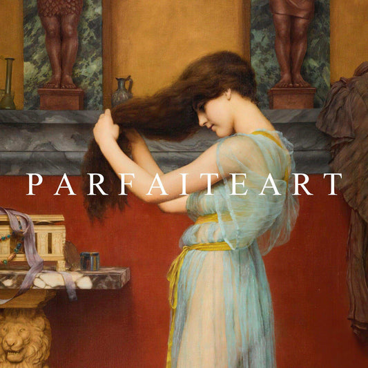 Romanticism,Wall Art,Canvas Print,Framed RC 9 - ParfaiteArt